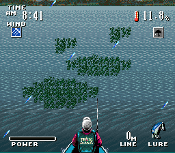 Larry Nixon's Super Bass Fishing [Model SHVC-QJ] screenshot