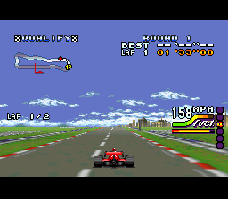 Michael Andretti's INDYCAR CHALLENGE [Model SHVC-AMAJ-JPN] screenshot