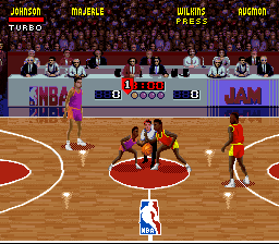 NBA Jam [Model SHVC-8N] screenshot