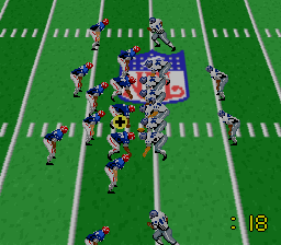 NFL Football [Model SHVC-NF] screenshot