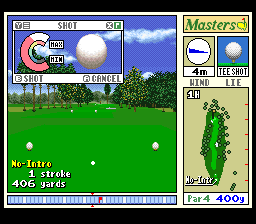 New 3D Golf Simulation - Harukanaru Augusta [Model SHVC-GA] screenshot