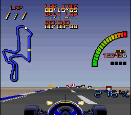 Nigel Mansell F-1 Challenge [Model SHVC-NC] screenshot