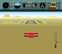 Pilotwings [Model SHVC-PW] screenshot