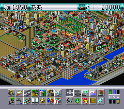 Sim City 2000 [Model SHVC-AWWJ-JPN] screenshot