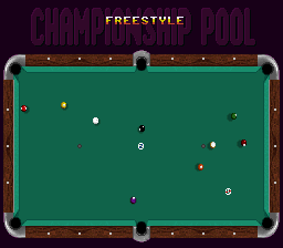 Super Billiard - Championship Pool [Model SHVC-IP] screenshot