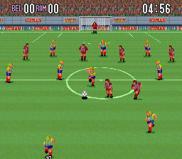 Super Formation Soccer [Model SHVC-FS] screenshot