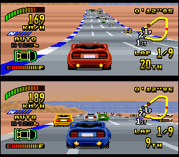 Top Racer 2 [Model SHVC-2P] screenshot