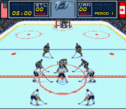 Brett Hull Hockey '95 [Model SNS-ABHE-USA] screenshot