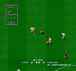 Dino Dini's Soccer! [Model SNSP-ADSP-EUR] screenshot