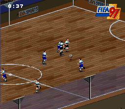 FIFA 97 - Gold Edition [Model SNSP-A7IP-EUR] screenshot