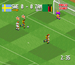 Head-On Soccer [Model SNS-AVSE-USA] screenshot