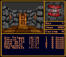 Might and Magic II - Gates to Another World [Model SNSP-MG-EUR] screenshot