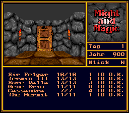 Might and Magic II - Gates to Another World [Model SNSP-MG-NOE] screenshot