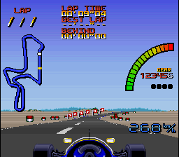Nigel Mansell's World Championship Racing [Model SNSP-M8-FAH] screenshot