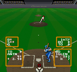 Super Baseball Simulator 1.000 [Model SNS-UB-USA] screenshot