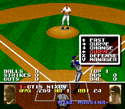 Tecmo Super Baseball screenshot