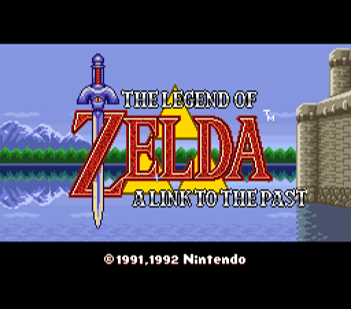 The Legend of Zelda - A Link to the Past [Model SNS-ZF-CAN-1] screenshot