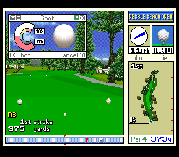 True Golf Classics - Pebble Beach Golf Links [Model SNS-GB-USA] screenshot