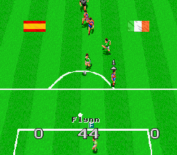 Virtual Soccer [Model SNSP-VX-NOE] screenshot