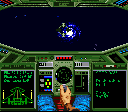 Wing Commander [Model SNS-WC-USA] screenshot