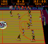 NBA Action Starring David Robinson [1993 Prototype] screenshot