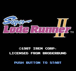Super Lode Runner II [Model IFD-SL2] screenshot