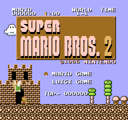 Super Mario Bros. 2 [Model FMC-SMB] screenshot