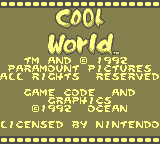 Cool World [Model DMG-WL-USA] screenshot