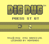 Dig Dug [Model DMG-DY-NOE] screenshot