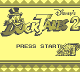 Disney's DuckTales 2 [Model DMG-D7-NOE] screenshot