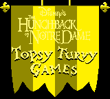 Disney's The Hunchback of Notre Dame - Topsy Turvy Games [Model DMG-ANDE-USA] screenshot