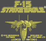 F-15 Strike Eagle [Model DMG-EG-USA] screenshot