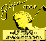 Jack Nicklaus Golf [Model DMG-JN-FAH] screenshot
