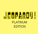 Jeopardy! Platinum Edition [Model DMG-APJE-USA] screenshot