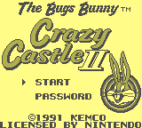 The Bugs Bunny - Crazy Castle II [Model DMG-BY-USA] screenshot