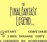 The Final Fantasy Legend [Model DMG-SA-USA] screenshot