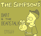 The Simpsons - Bart & the Beanstalk [Model DMG-EK-USA] screenshot