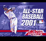 All-Star Baseball 2001 [Model CGB-BASE-USA] screenshot