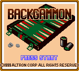Backgammon [Model DMG-AAKJ-JPN] screenshot