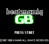 Beatmania GB [Model DMG-AOOJ-JPN] screenshot