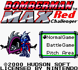 Bomberman Max - Red Challenger [Model CGB-A7BE-USA] screenshot