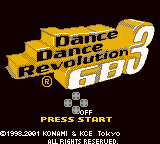 Dance Dance Revolution GB3 [Model DMG-BD6J-JPN] screenshot