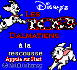 Disney's Les 102 Dalmatiens à la Rescousse [Model CGB-B99F-FRA] screenshot