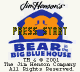 Jim Henson's Bear in the Big Blue House [Model CGB-BB7E-USA] screenshot