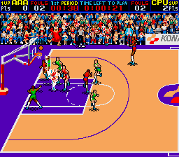 Double Dribble - The Ultimate Basketball Game [Model GX690] screenshot