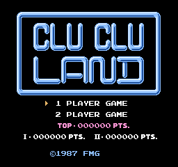Clu Clu Land screenshot