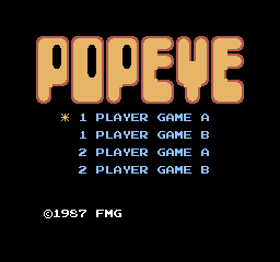 Popeye screenshot