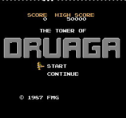 The Tower of Druaga screenshot