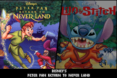 2 Disney Games: Disney's Peter Pan - Return to Neverland + Disney's Lilo & Stitch 2 screenshot