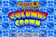 2 Games in 1: Columns Crown + ChuChu Rocket! [Model AGB-BW9P-EUR] screenshot